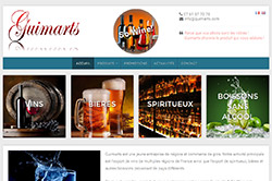 Conception site internet guimarts.com