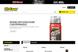 Conception site internet hi-gear.fr