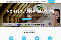 Conception site internet monenergiegratuite.fr