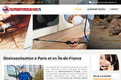Conception site internet traitement-nuisibles-paris.fr