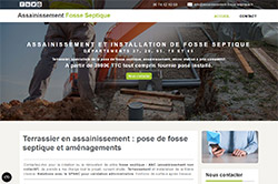 Conception site internet assainissement-fosse-septique.fr