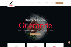 Conception site internet boucherie-rumeau.fr