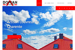 Conception site internet doriancouverture.fr