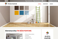 Conception site internet fm-deco-peinture.fr