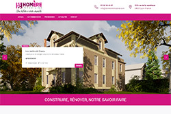 Conception site internet homere-immobilier.com