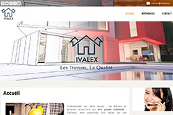 Conception site internet ivalex.eu