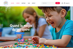 Conception site internet jeuxetsens.fr