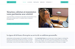 Conception site internet jungfamilyfinance.com