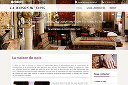 Conception site internet maison-du-tapis.fr