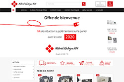 Conception site internet materiel-electrique-h24.fr