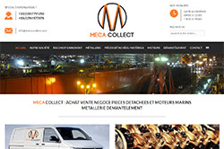 Conception site internet meca-collect.com