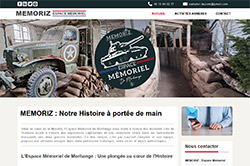 Conception site internet memoriz-espacememoriel.fr