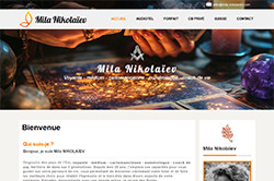 Conception site internet mila-nikolaiev.com