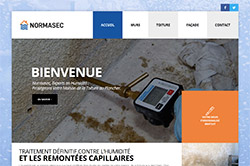Conception site internet normasec.fr
