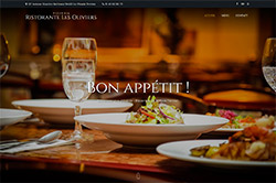 Conception site internet pizzeria-les-oliviers.fr