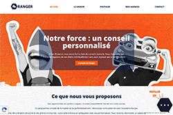 Conception site internet ranger.fr