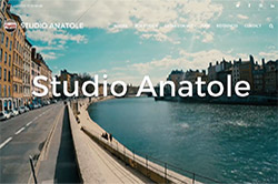 Conception site internet studio-anatole.com