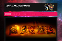 Conception site internet tarot-cartomancie-divinatoire.com