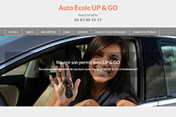 Conception site internet auto-ecole-upgo.fr