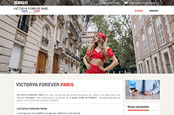 Conception site internet victorya-forever-paris.fr